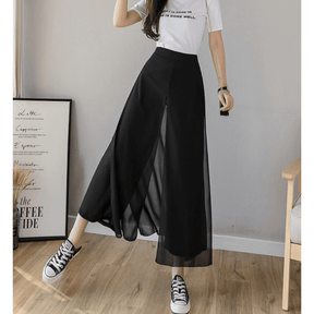 Calça Pantalona de Chiffon Libre - Loja Izze