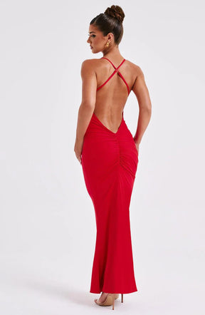 Vestido Daiane Vermelho - Loja Izze