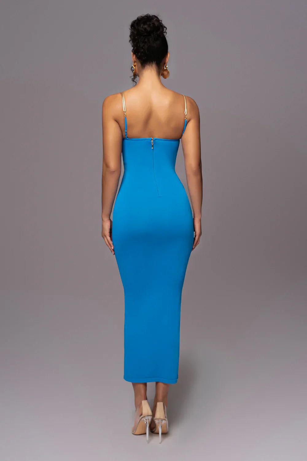 Vestido Joyce Azul - Loja Izze