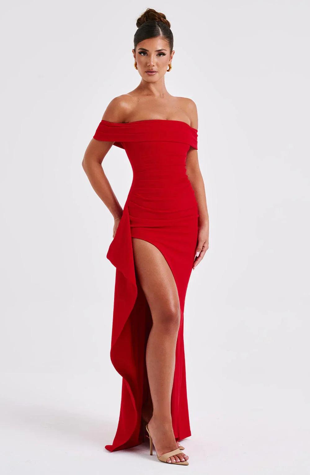 Vestido Luana Vermelho - Loja Izze