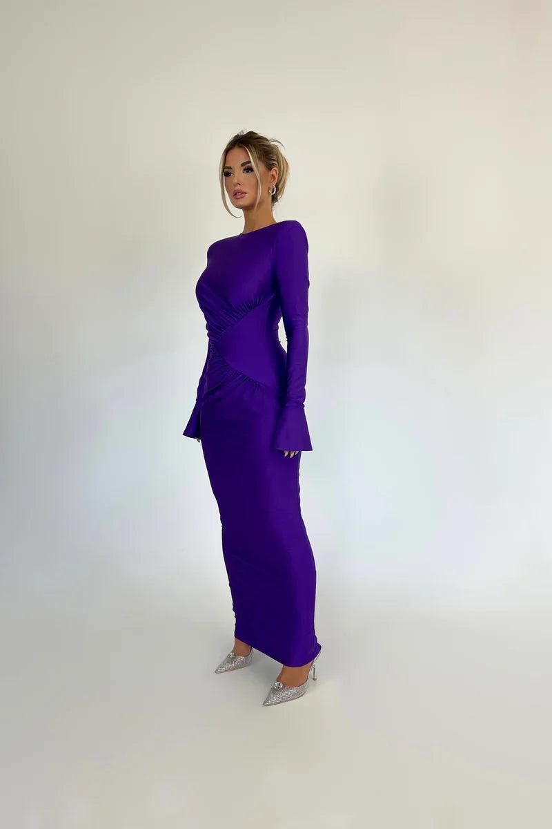 Vestido Ketlyn Roxo - Loja Izze