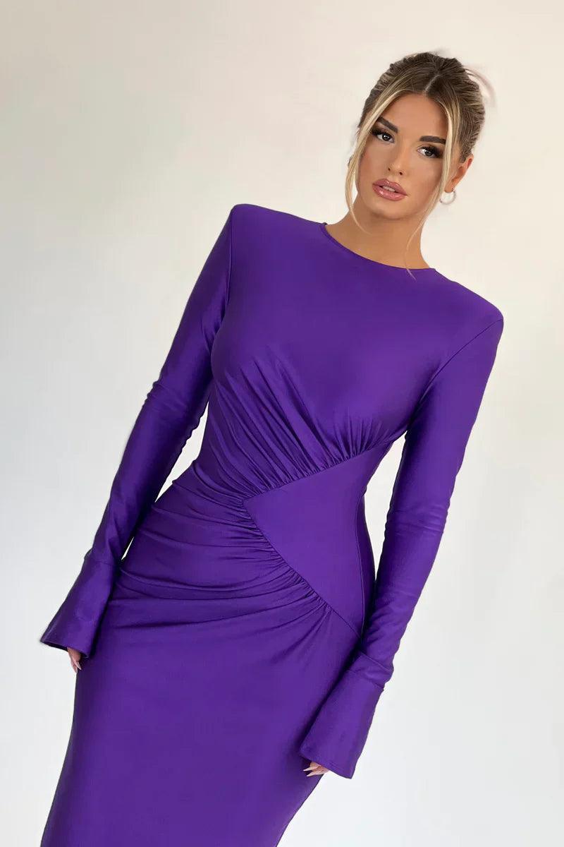 Vestido Ketlyn Roxo - Loja Izze