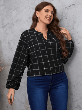 Blusa Casual Crystal - Plus Size - Loja Izze