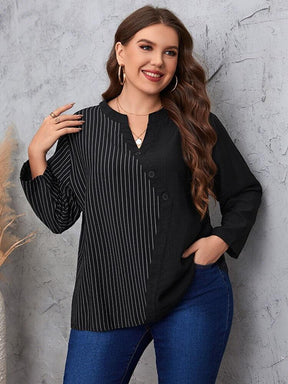 Blusa Casual Vert - Plus Size - Loja Izze