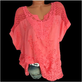 Blusa de Casimira com Detalhes em Renda Lantana - Loja Izze